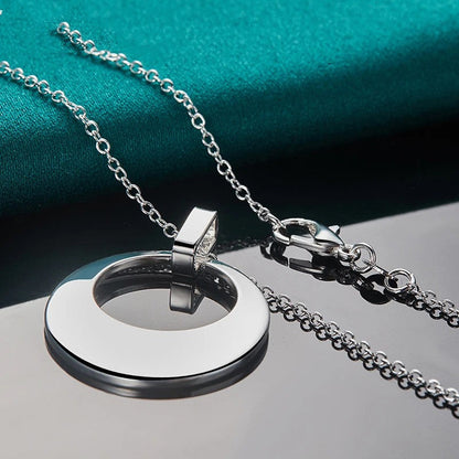 Women's Fashion Accessories Jewellery Sickle Pendant Necklace Bijou'KAEL