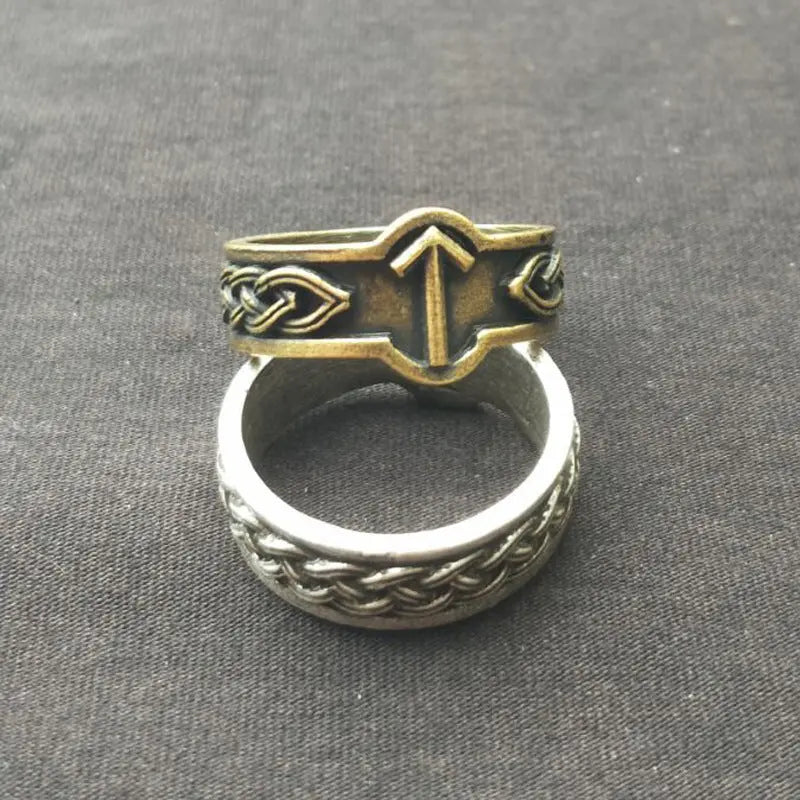 Nordic Viking Vintage Luna Alloy Ring Bijou'KAEL