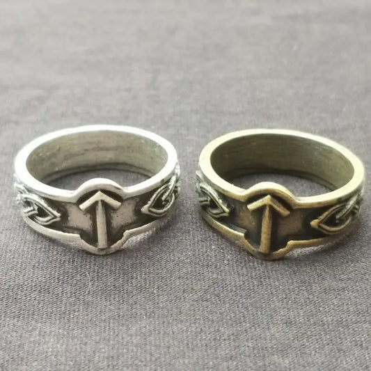 Nordic Viking Vintage Luna Alloy Ring Bijou'KAEL