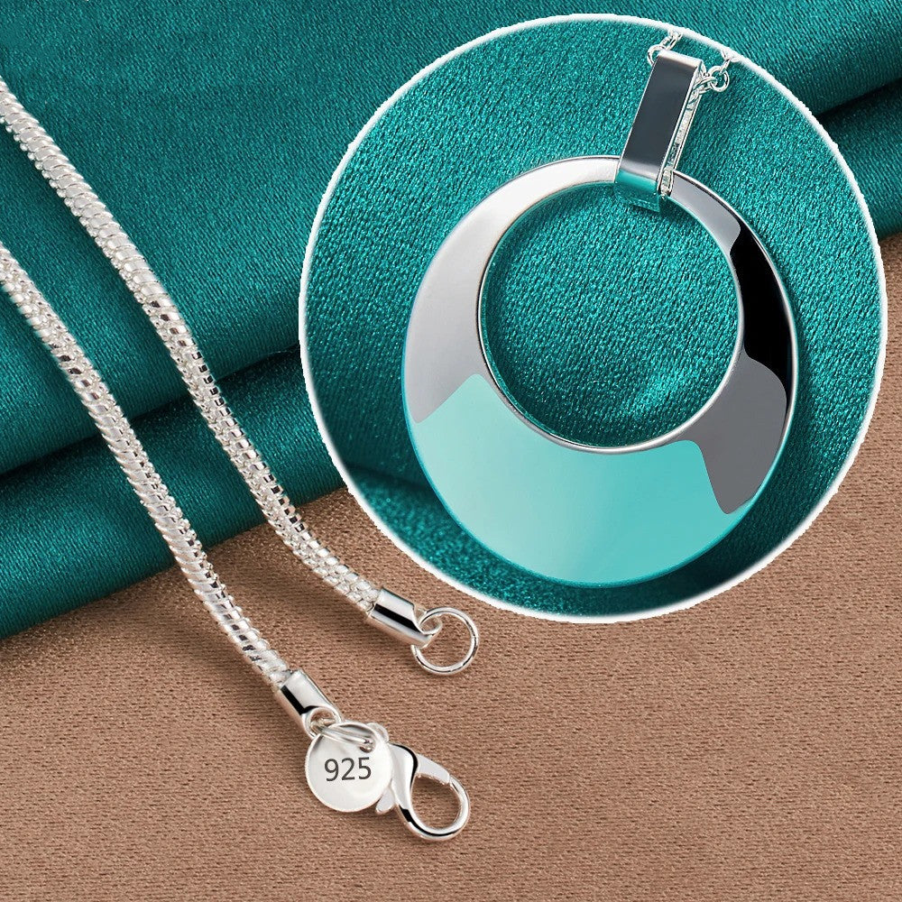 Women's Fashion Accessories Jewellery Sickle Pendant Necklace Bijou'KAEL
