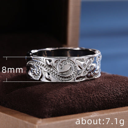 Simple 925 Silver Rings Women Fashion Party Jewellery Gifts Bijou'KAEL