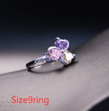 Clover Zircon Diamond Jewellery Set Women Bijou'KAEL