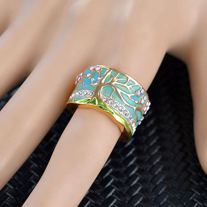 Epoxy Ring Female Creative New Style Europe And America Bijou'KAEL