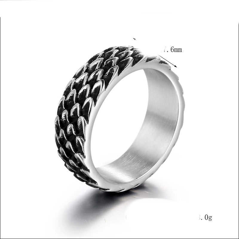 Fashion Stainless Steel Ring  Personalized Hip Hop Bijou'KAEL