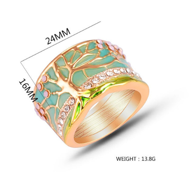 Epoxy Ring Female Creative New Style Europe And America Bijou'KAEL