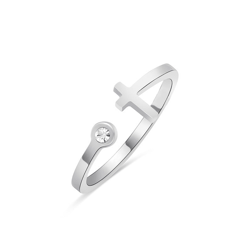 Titanium Steel Jewelry With Vacuum Plating That Wont Fade Ring Bijou'KAEL
