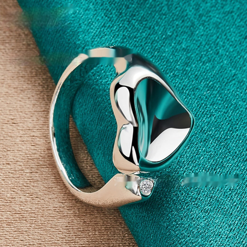 Silver Mouth Ring Women's Fashion Accessories Jewellery Bijou'KAEL