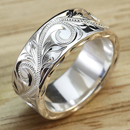 Simple 925 Silver Rings Women Fashion Party Jewellery Gifts Bijou'KAEL