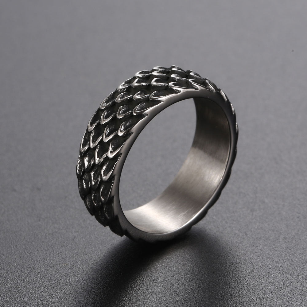 Fashion Stainless Steel Ring  Personalized Hip Hop Bijou'KAEL