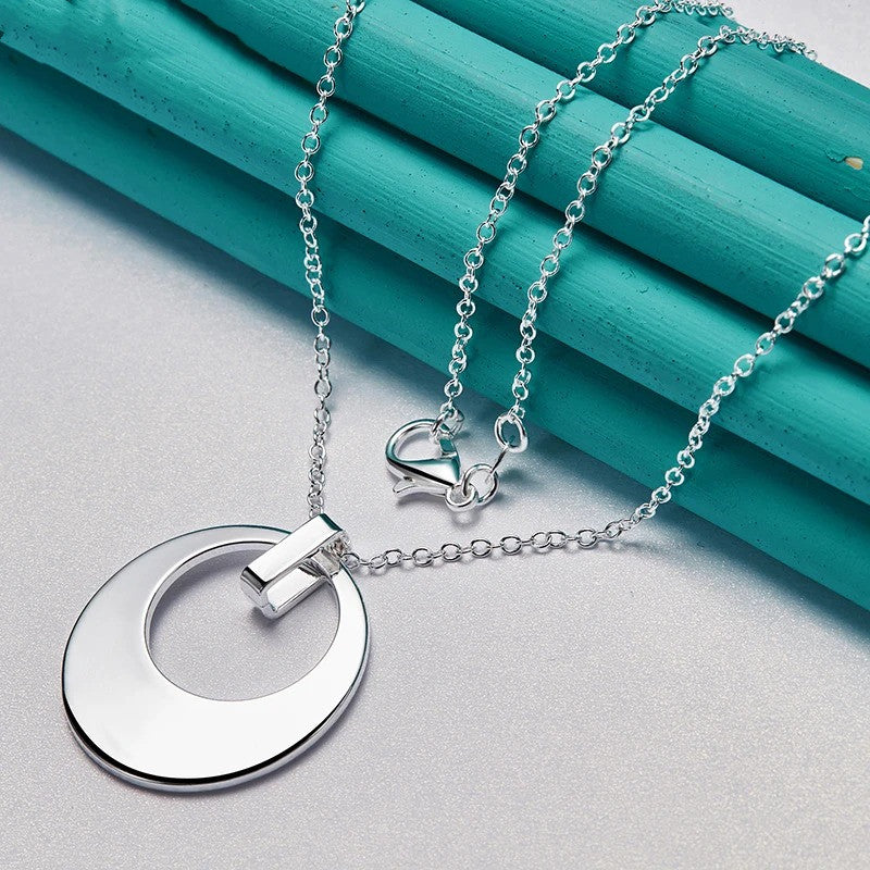 Women's Fashion Accessories Jewellery Sickle Pendant Necklace Bijou'KAEL