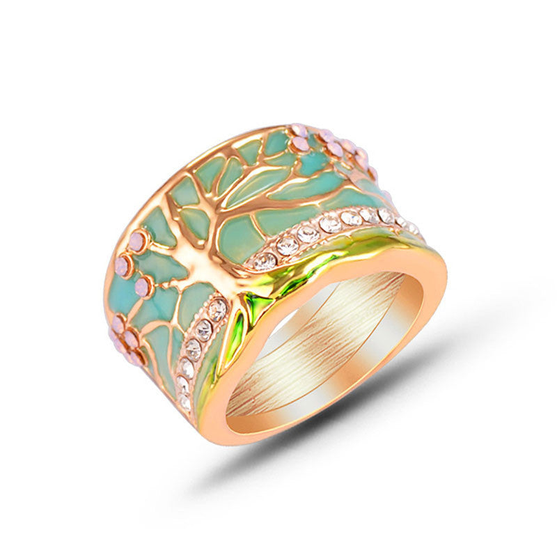Epoxy Ring Female Creative New Style Europe And America Bijou'KAEL
