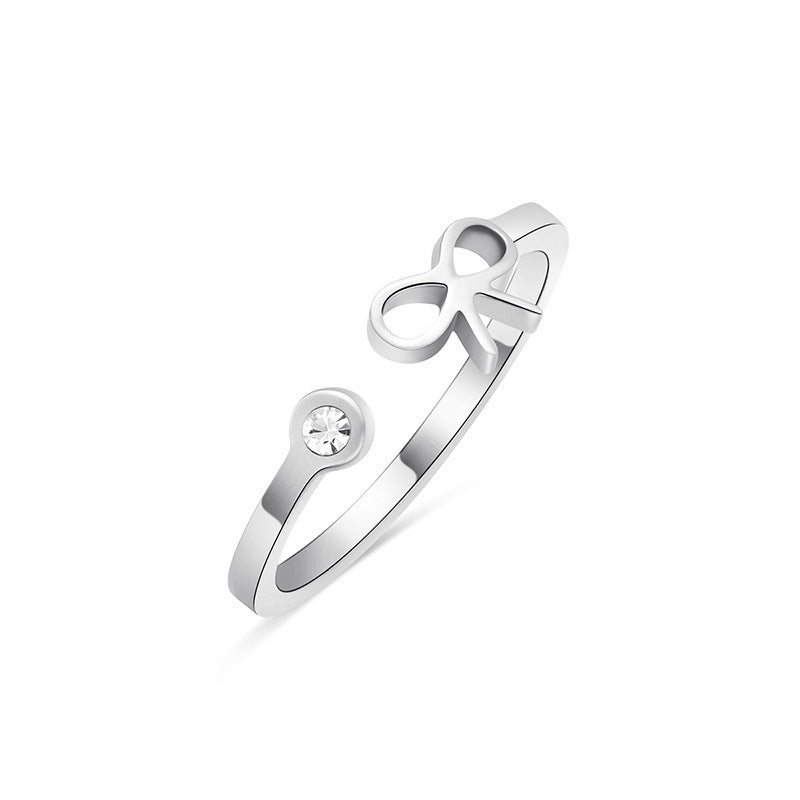 Titanium Steel Jewelry With Vacuum Plating That Wont Fade Ring Bijou'KAEL