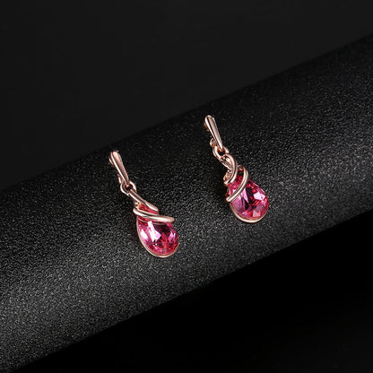 Alloy Gemstone Jewellery Set Necklace Bijou'KAEL