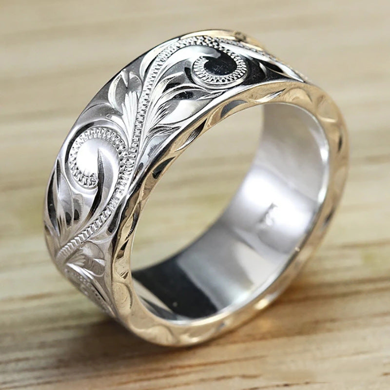 Simple 925 Silver Rings Women Fashion Party Jewellery Gifts Bijou'KAEL