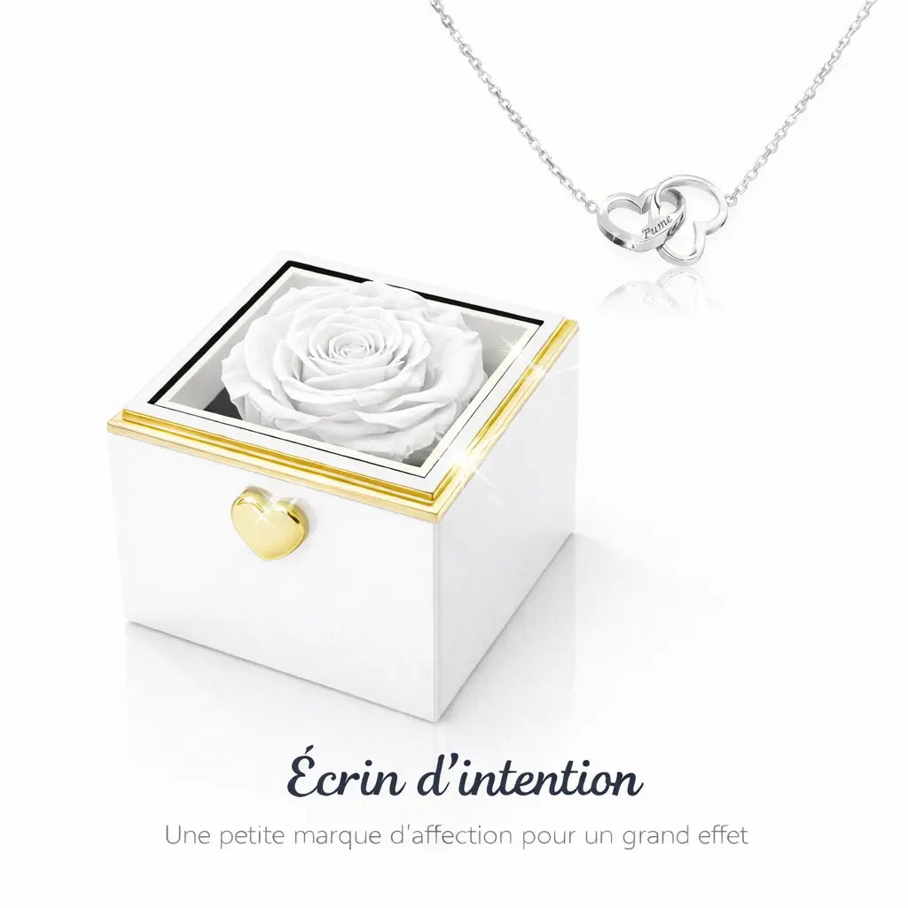Boite à bijou "Ecrin d'intention" Ma boutique