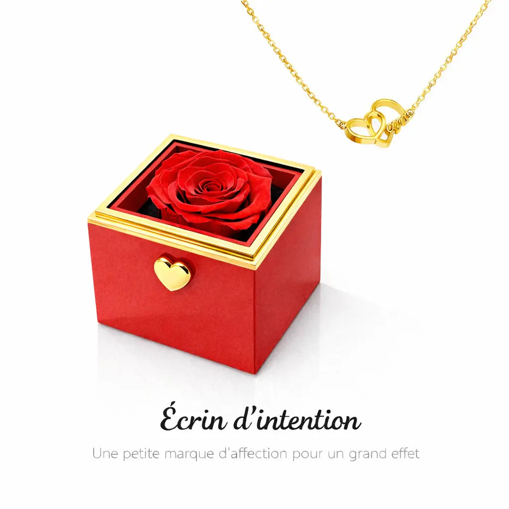 Boite à bijou "Ecrin d'intention" Ma boutique