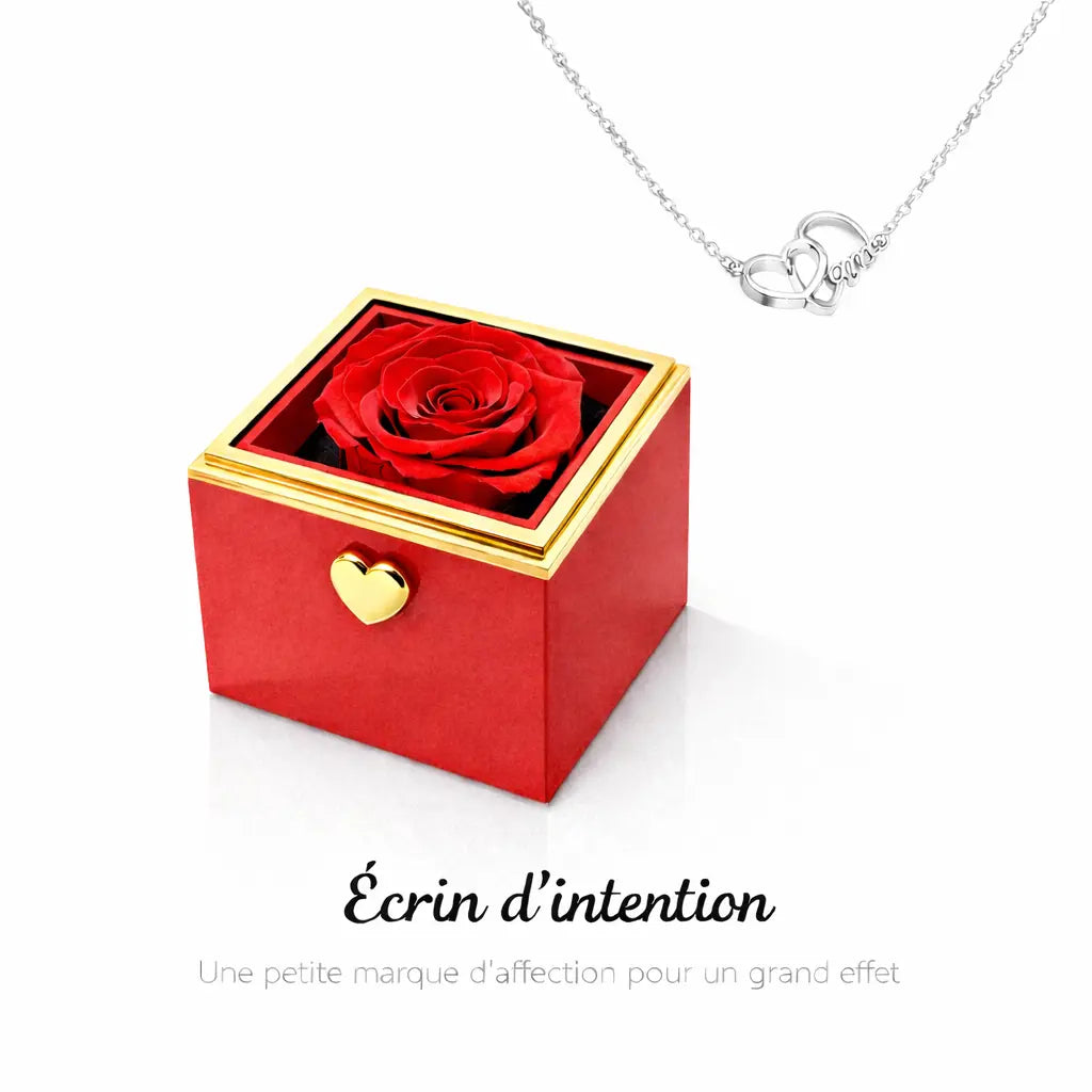 Boite à bijou "Ecrin d'intention" Ma boutique