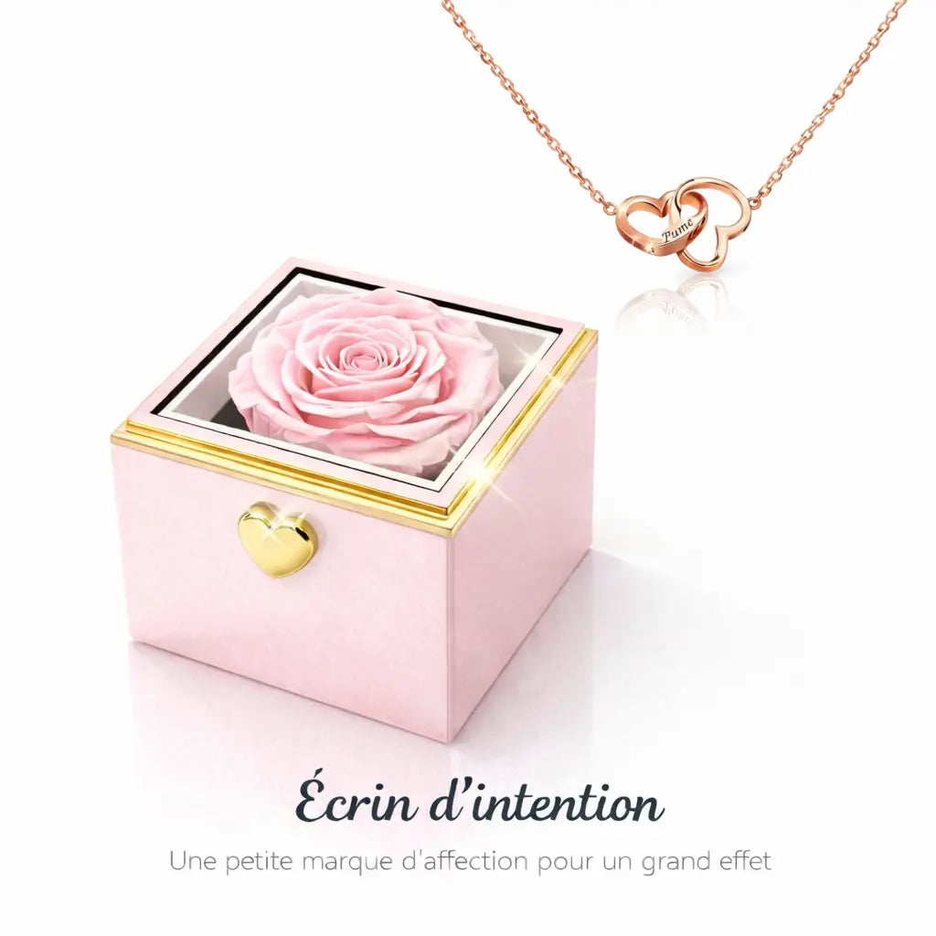 Boite à bijou "Ecrin d'intention" Ma boutique