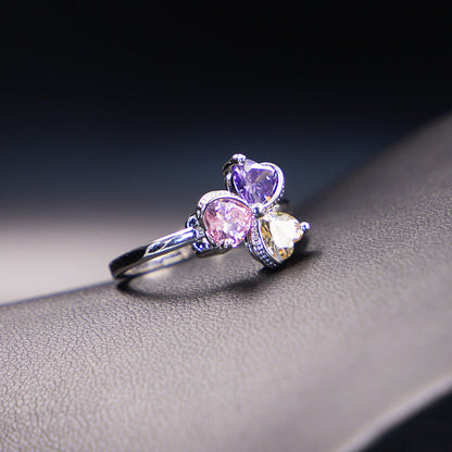 Clover Zircon Diamond Jewellery Set Women Bijou'KAEL