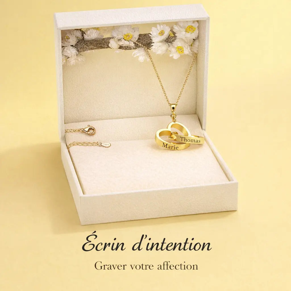 Boite à bijou "Ecrin d'intention" Ma boutique